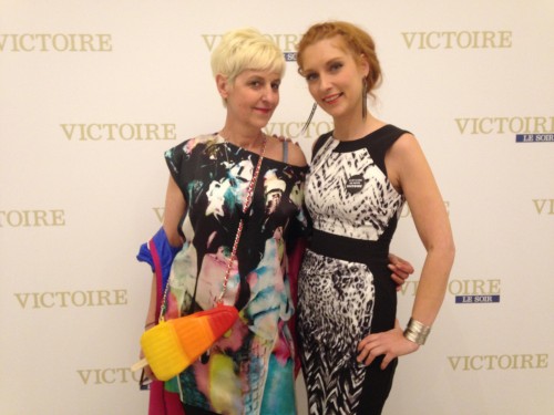 Cathy Immelen and me at the night of "Victoire de la beauté " April 2015